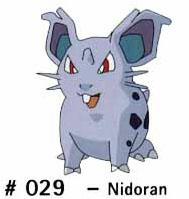 N 029 Nidoran (femelle)